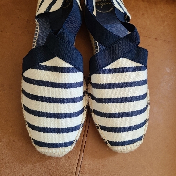 Toni Pons Tarbes Low Wedge Slip-on Espadrille Sandals, Size 11 - Picture 6 of 12